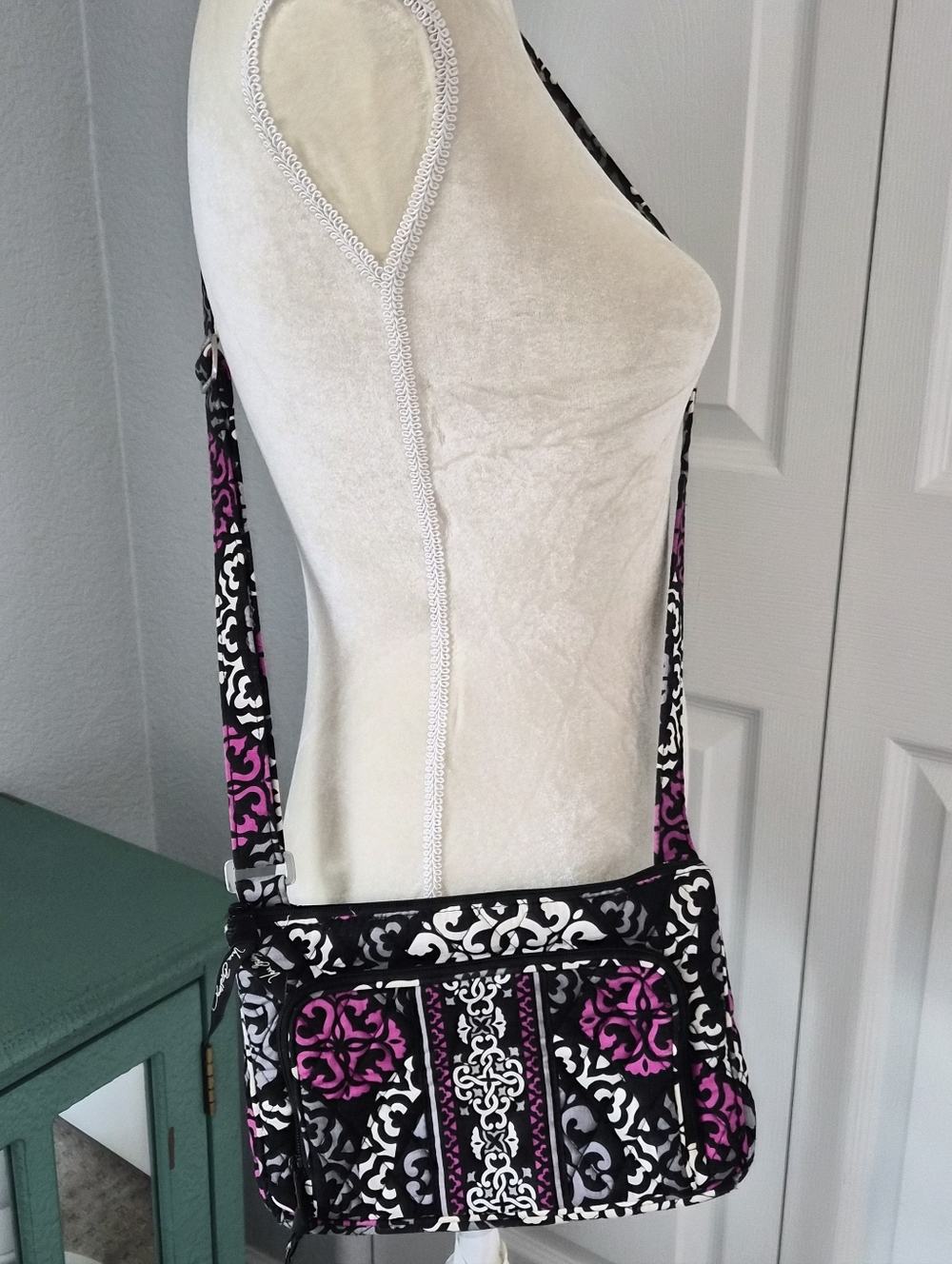 Vera Bradley Mini Hipster Crossbody Canterberry Magenta